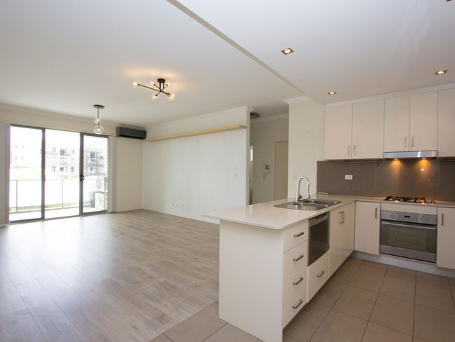 Dulwich Hill 553 New Canterbury Road Living Room & Kitchen feature