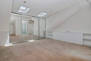 Attic bedroom