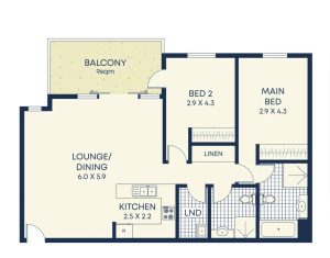 Floor plan PQ