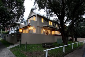 Exterior evening
