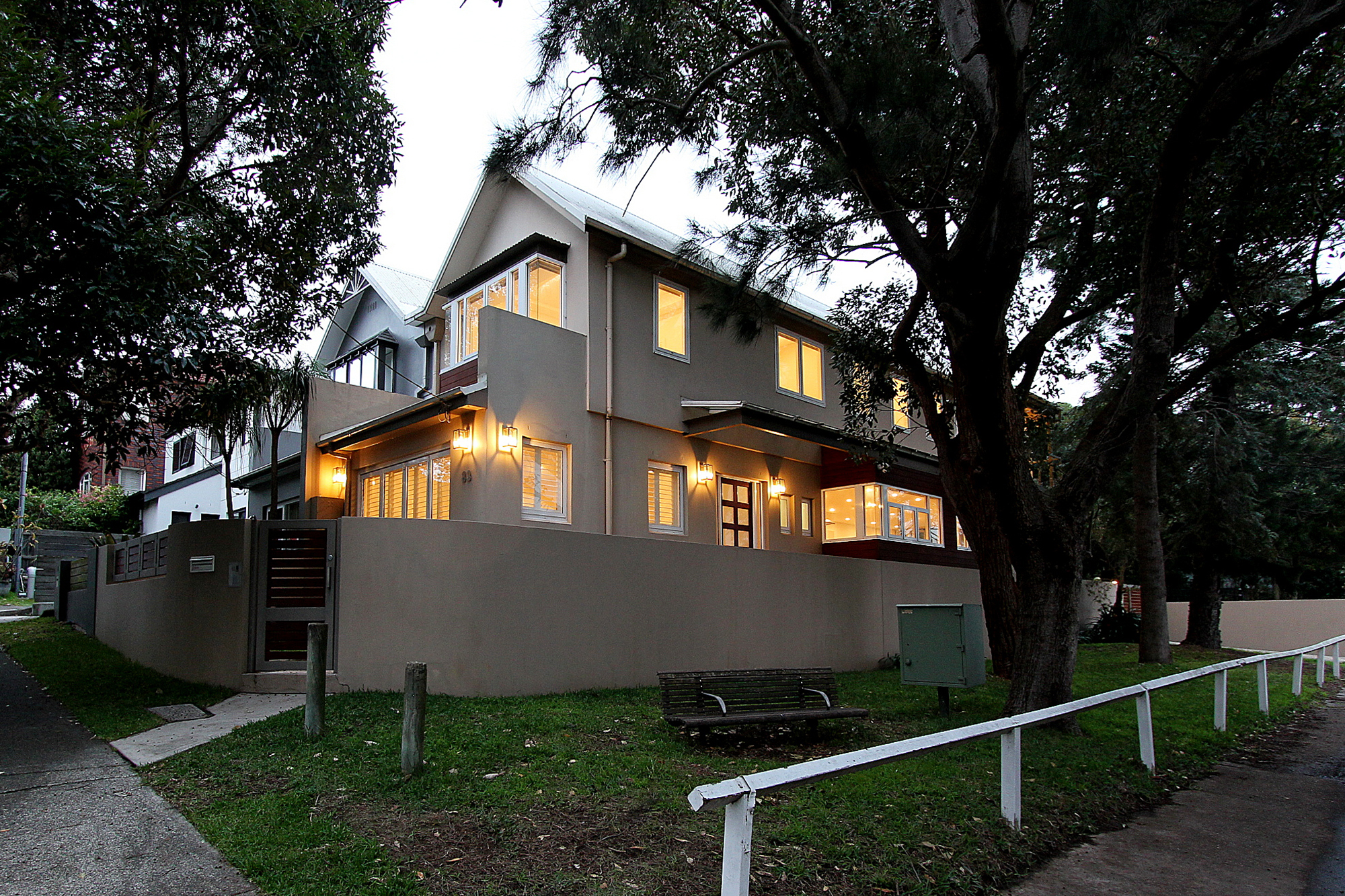 Exterior evening